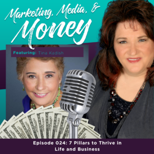 Tina Kadish on Marketing, Media & Money Podcast