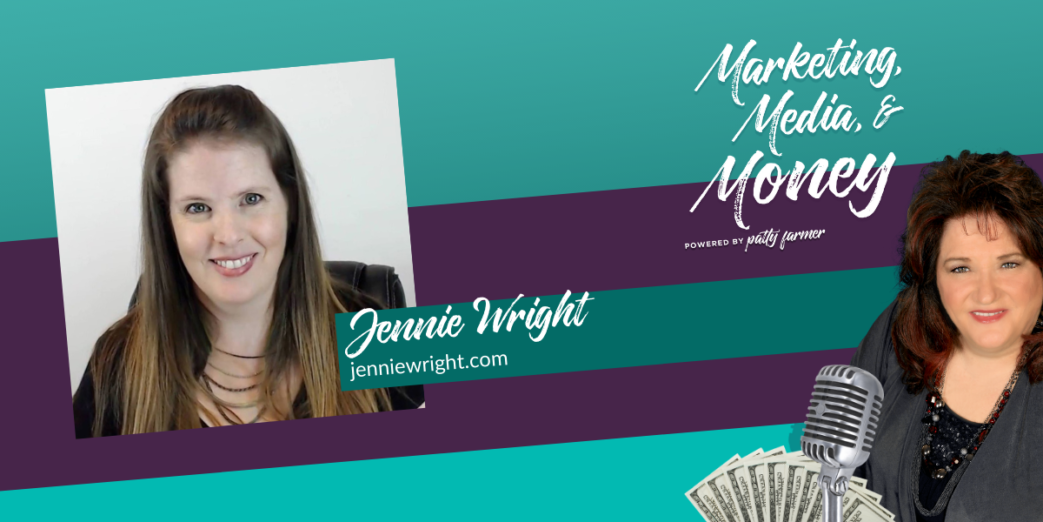 Jennie Wright on Marketing, Media & Money Podcast
