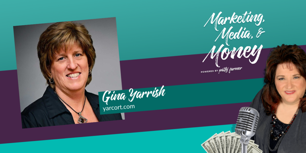 Gina Yarrish on Marketing, Media & Money Podcast