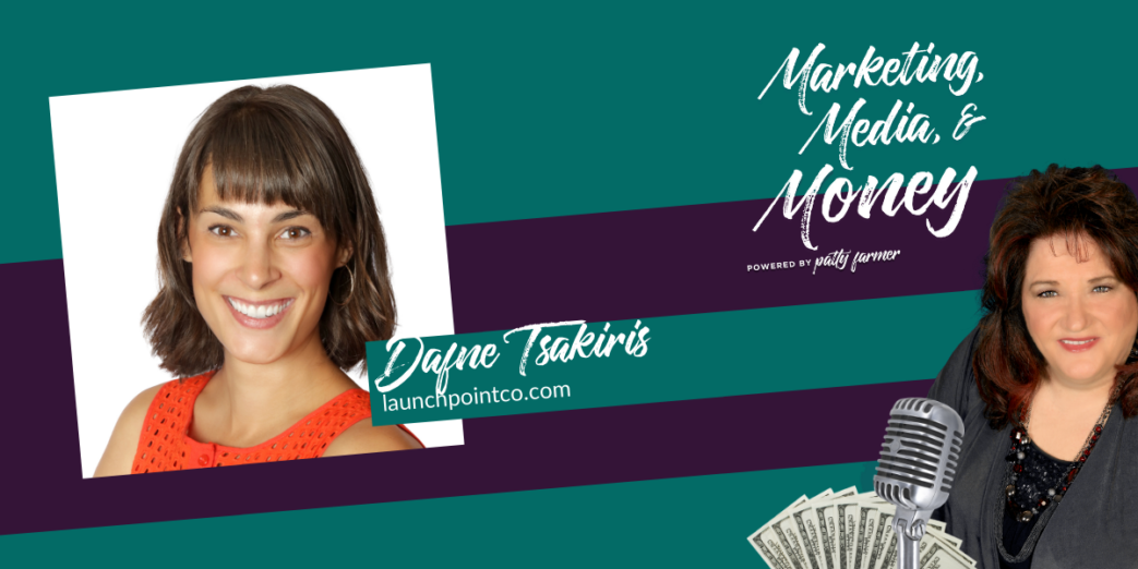 Dafne Tsakiris on Marketing, Media & Money Podcast