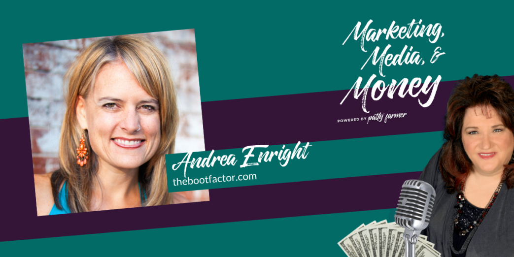 Andrea Enright on Marketing, Media & Money Podcast