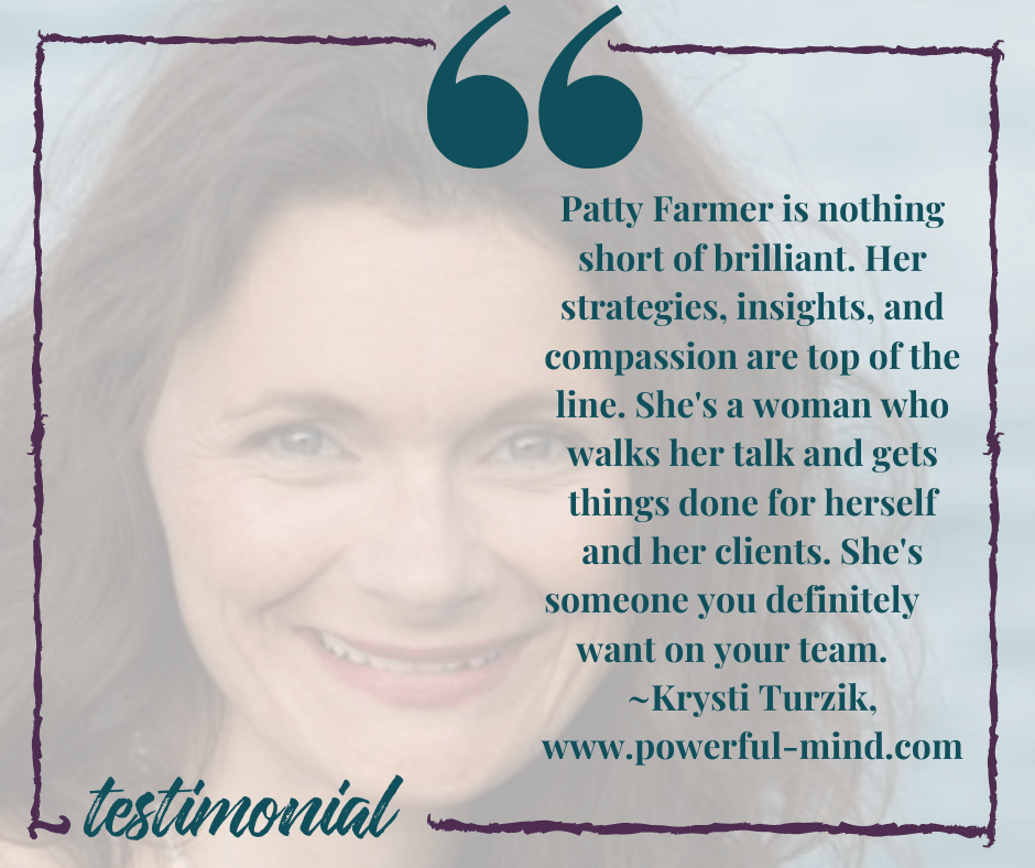 Krysti testimonial Patty Farmer