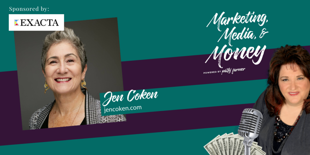 Jen Coken on Marketing, Media & Money Podcast